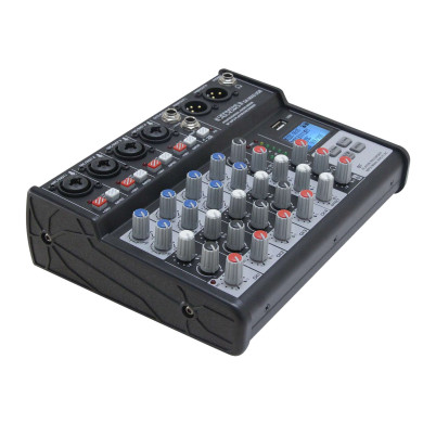 JNG Mélangeur d'effets MIX5210FX Table de mixage d'effets 10 canaux Console  de son Table de mixage de studio de son compact GA588 - Cdiscount TV Son  Photo