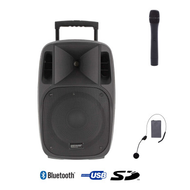 BE 9412 V2 - Sono Portable Lecteur CD MP3/SD/USB/DIVX/Bluetooth +