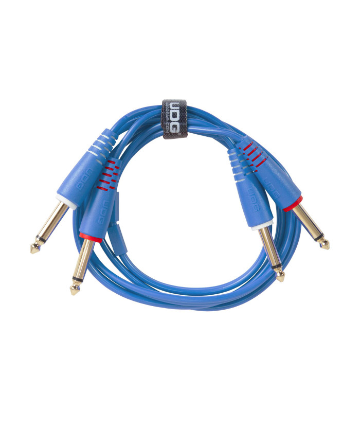 Cable UDG RCA Droit - RCA Coudé Bleu 3m - U 97005 LB