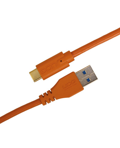 Cable UDG USB 3.0 C-A Orange Droit 1,5m